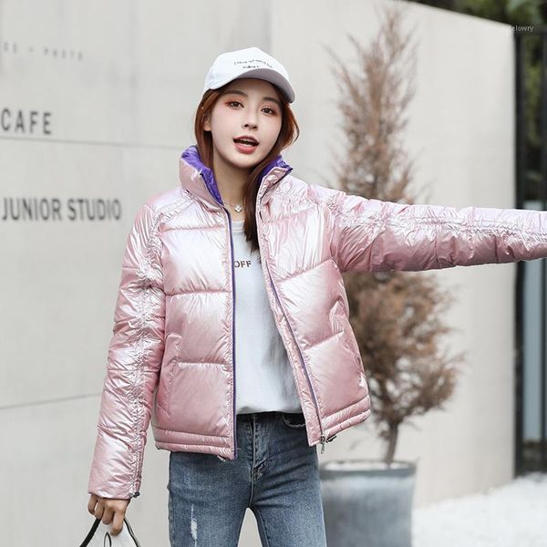 2019 glossy jacket women winter fashion warm thick solid short style cotton padded parkas coat stand collar1, Tan;black
2019 glossy jacket women winter fashion warm thick solid short style cotton padded parkas coat stand collar1, Tan;black