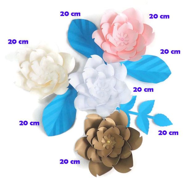 decorative flowers & wreaths diy artificial fleurs artificielles backdrop giant paper rose 4pcs + 4 leaves for wedding party decoration baby
decorative flowers & wreaths diy artificial fleurs artificielles backdrop giant paper rose 4pcs + 4 leaves for wedding party decoration baby