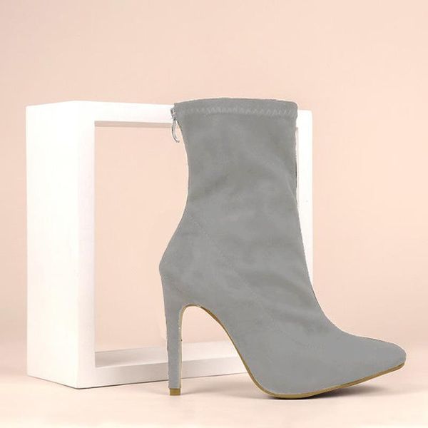 2021autumn winter women boots stretch fabric thin heels boots fashion ankle high heels shoes woman sapatos 35-42, Black
2021autumn winter women boots stretch fabric thin heels boots fashion ankle high heels shoes woman sapatos 35-42, Black