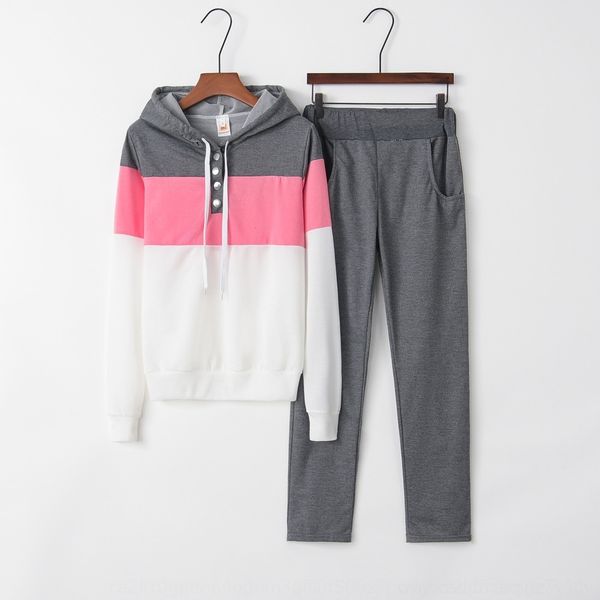 dqdfp autumn women's long-sleeved two-piece casual sweater suit autumn women's casual sportswear long-sleeved two-piece sportswear, Gray
dqdfp autumn women's long-sleeved two-piece casual sweater suit autumn women's casual sportswear long-sleeved two-piece sportswear, Gray
