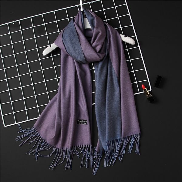 lamaxpa dropshipping fashion winter cashmere scarf women double sides pashmina shawls and wraps female warm bandana long foulard y200104, Blue;gray
lamaxpa dropshipping fashion winter cashmere scarf women double sides pashmina shawls and wraps female warm bandana long foulard y200104, Blue;gray
