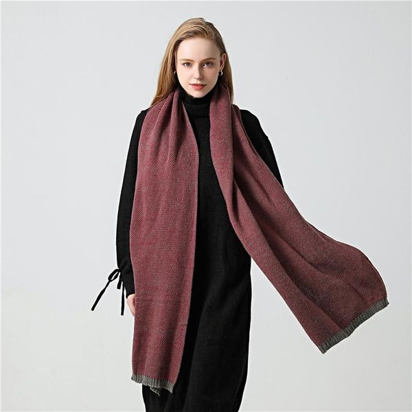 2020 new knitted winter scarf women cashmere pashmina warm scarves lady thick bandana female blanket shawls and wraps wmtqlr bdesybag, Blue;gray
2020 new knitted winter scarf women cashmere pashmina warm scarves lady thick bandana female blanket shawls and wraps wmtqlr bdesybag, Blue;gray