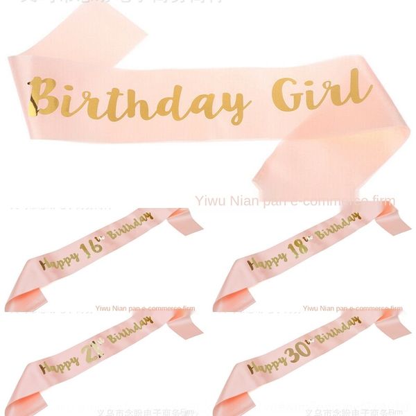hmi2u decoration printed shoulder strap birthday gold girl sash shoulder champagne party strap girl etiquette belt 3r9up
hmi2u decoration printed shoulder strap birthday gold girl sash shoulder champagne party strap girl etiquette belt 3r9up