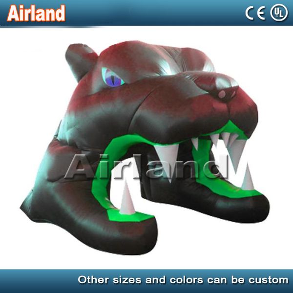 custom black inflatable panther archway ingflatable tiger arch tunnel for sport events/zoo entrance
custom black inflatable panther archway ingflatable tiger arch tunnel for sport events/zoo entrance
