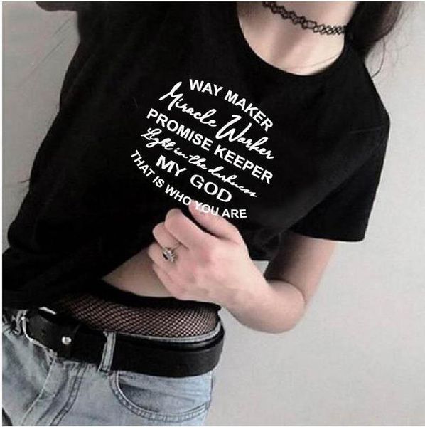 women t shirt way maker letters print tshirt women short sleeve o neck loose t-shirt ladies causal tee shirt clothes, White
women t shirt way maker letters print tshirt women short sleeve o neck loose t-shirt ladies causal tee shirt clothes, White