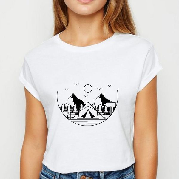 fashion mountain tshirt ulzzang spring summer t shirt women pretty trendy versatile oversize round collar t-shirts, White
fashion mountain tshirt ulzzang spring summer t shirt women pretty trendy versatile oversize round collar t-shirts, White