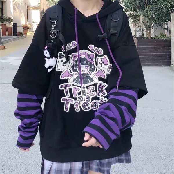 autumn cute anime hoodie women print cartoon black kawaii hoodies harajuku lady sweatshirt street wear mujer pullovers 220314
autumn cute anime hoodie women print cartoon black kawaii hoodies harajuku lady sweatshirt street wear mujer pullovers 220314