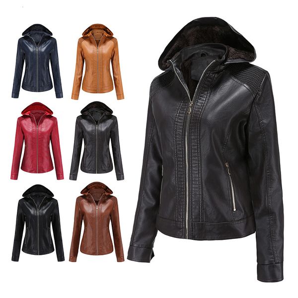 2021 new autumn/winter clothing can be unloaded leather of women's warm teddy jacket eman, Black
2021 new autumn/winter clothing can be unloaded leather of women's warm teddy jacket eman, Black