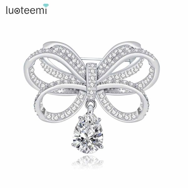 luoteemi new arrival vintage cz bowknot brooches for women bijoux jewelry fashion bridal dress pins wedding party accesories 201009, Gray
luoteemi new arrival vintage cz bowknot brooches for women bijoux jewelry fashion bridal dress pins wedding party accesories 201009, Gray