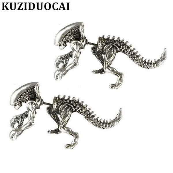 kuziduocai new fashion fine jewelry vintage metal zinc alloy exotic dinosaurs skeleton stud earrings for women girl gift e-991, Golden;silver
kuziduocai new fashion fine jewelry vintage metal zinc alloy exotic dinosaurs skeleton stud earrings for women girl gift e-991, Golden;silver