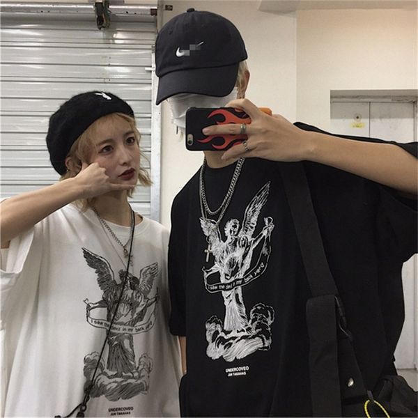 versatile korean version of new hip hop angel lovers wear summer trend loose short sleeve t-shirt coat t-shirt boys and girls qtjnl, White
versatile korean version of new hip hop angel lovers wear summer trend loose short sleeve t-shirt coat t-shirt boys and girls qtjnl, White