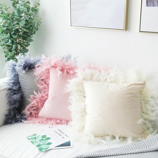 cushion/decorative pillow 1pc 45x45cm cushion cover feather velvet furry decorative throw case soft plush for sofa bed home decor1
cushion/decorative pillow 1pc 45x45cm cushion cover feather velvet furry decorative throw case soft plush for sofa bed home decor1