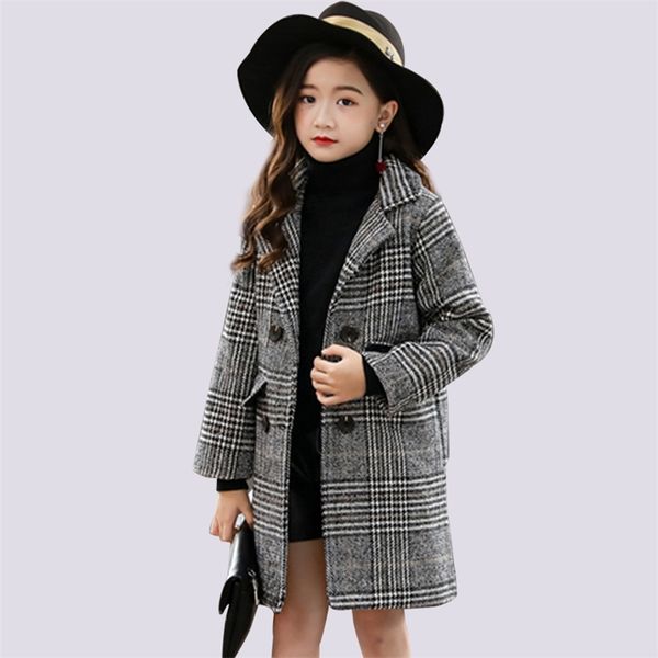 girls coat fashion plaid wool coat for girls double-breasted kids outerwear autumn thick winter clothes for girls 6 8 10 12 14 lj200828, Blue;gray
girls coat fashion plaid wool coat for girls double-breasted kids outerwear autumn thick winter clothes for girls 6 8 10 12 14 lj200828, Blue;gray