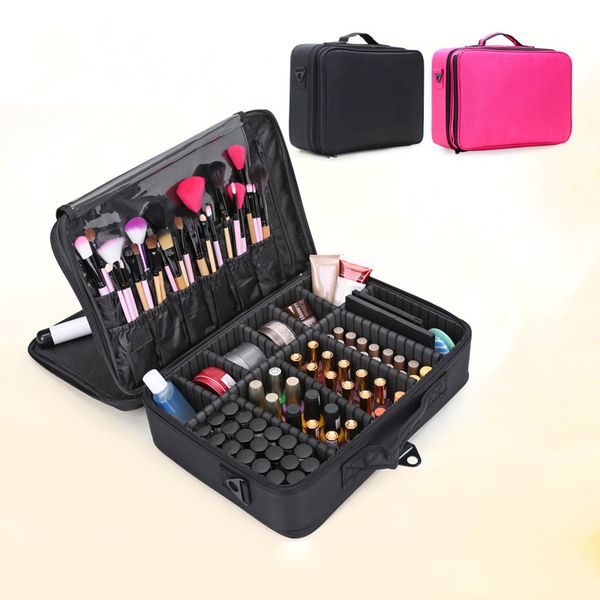 portable cosmetic storage bags make up gadgets organizer professional makeup large case boxes travel women toiletry zipper bags
portable cosmetic storage bags make up gadgets organizer professional makeup large case boxes travel women toiletry zipper bags
