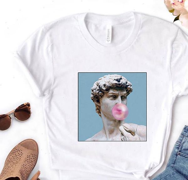 michelangelo david statue bubble print women tshirt cotton casual funny t shirt gift for lady yong girl tee pm 142, White
michelangelo david statue bubble print women tshirt cotton casual funny t shirt gift for lady yong girl tee pm 142, White
