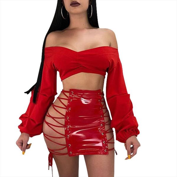 gromment pu lace up mini skirts women vintage bandage hollow out bodycon women skirts skinny club party, Black
gromment pu lace up mini skirts women vintage bandage hollow out bodycon women skirts skinny club party, Black