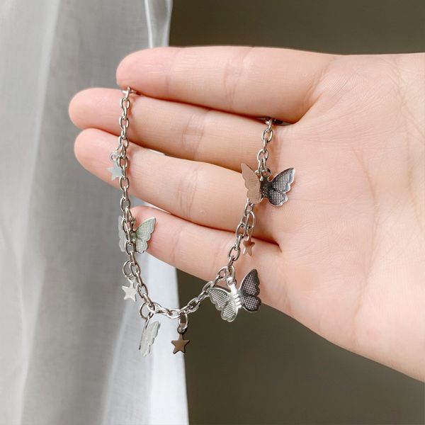girl sweet metal piece versatile jewelry ins trend bracelet bracelet butterfly butterflygirl sweet metal butterfly piece fashion versatile, Golden;silver
girl sweet metal piece versatile jewelry ins trend bracelet bracelet butterfly butterflygirl sweet metal butterfly piece fashion versatile, Golden;silver