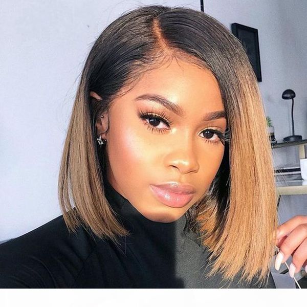 indian human hair 1b 27 bob wigs pre plucked straight lace front wig for women 8-12 inch short wig, Black;brown
indian human hair 1b 27 bob wigs pre plucked straight lace front wig for women 8-12 inch short wig, Black;brown