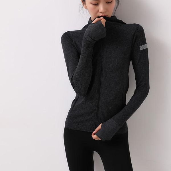 2020 autumn new hooded sports jacket women's long sleeve running yoga suit quick dry zipper cardigan fitness running top, Black;red
2020 autumn new hooded sports jacket women's long sleeve running yoga suit quick dry zipper cardigan fitness running top, Black;red