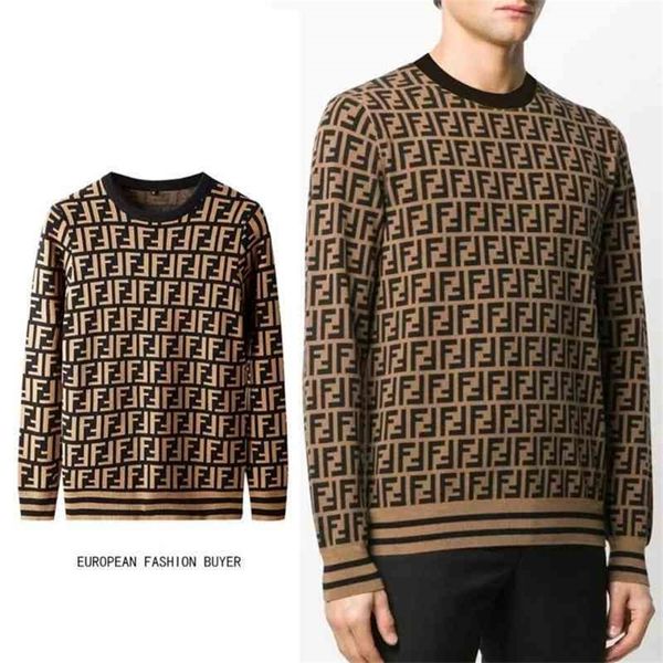 spring and autumn new business men's light luxury knitted sweater double jacquard bottomed thread pullover slim fit, Black;brown
spring and autumn new business men's light luxury knitted sweater double jacquard bottomed thread pullover slim fit, Black;brown