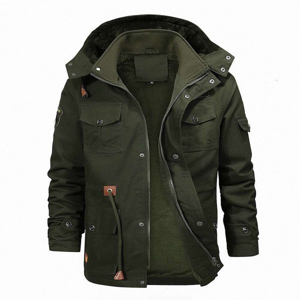 multi pocket cargo bomber jackets winter warm hoody mens fleece hip hop windbreaker male military tactical ing, Black;brown
multi pocket cargo bomber jackets winter warm hoody mens fleece hip hop windbreaker male military tactical ing, Black;brown