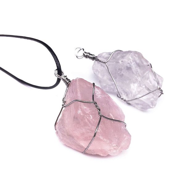 irregular natural crystal stone silver plated handmade chain pendant necklaces for women girl party decor jewelry
irregular natural crystal stone silver plated handmade chain pendant necklaces for women girl party decor jewelry