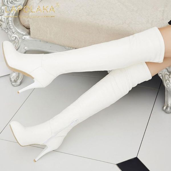 lapolaka large sizes 32-45 thin high heels woman winter shoes female elegant classic over the knee boots1, Black
lapolaka large sizes 32-45 thin high heels woman winter shoes female elegant classic over the knee boots1, Black