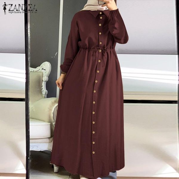 retro muslim shirt dress women's puff sleeve sundress zanzea 2020 casual drawstring maxi vestidos female button robe oversized, Black;gray
retro muslim shirt dress women's puff sleeve sundress zanzea 2020 casual drawstring maxi vestidos female button robe oversized, Black;gray