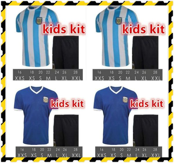 kids kit 1986 argentina maradona home out your soccer jersey retro версия 86 78 футбольная футболка марадона, Black;yellow
kids kit 1986 argentina maradona home out your soccer jersey retro версия 86 78 футбольная футболка марадона, Black;yellow