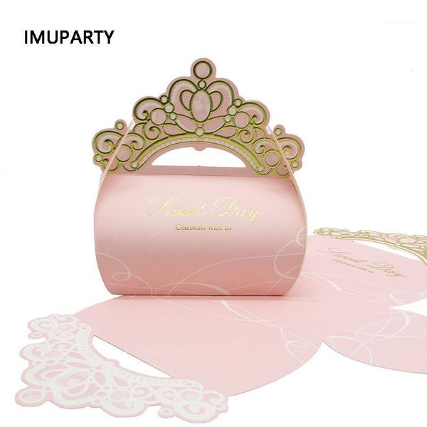gift wrap 10pcs bronzing royal crown box for princess grils wedding birthday party supplies favors packaging baby shower candy box1
gift wrap 10pcs bronzing royal crown box for princess grils wedding birthday party supplies favors packaging baby shower candy box1