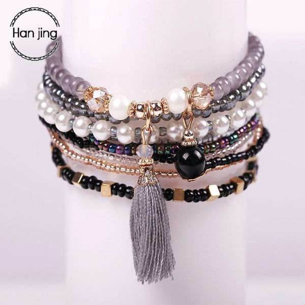 bohemian friendship bracelets & bangles for women boho crystal beads tassel charm bracelet set femme pulseras mujer jewelry gift, Golden;silver
bohemian friendship bracelets & bangles for women boho crystal beads tassel charm bracelet set femme pulseras mujer jewelry gift, Golden;silver