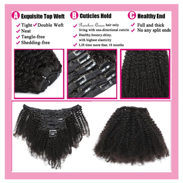 afro kinky curly clip in hair extensions malaysian 100% human hair clip ins 120g virgin remy hair natural color, Black;brown
afro kinky curly clip in hair extensions malaysian 100% human hair clip ins 120g virgin remy hair natural color, Black;brown