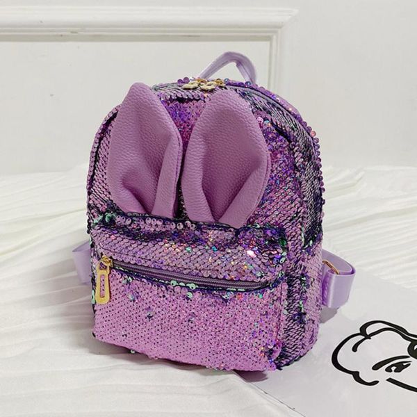 

women sequin backpack cute school backpacks fashion female backpack rucksack 2020 new student casual travel shoulders bag #15