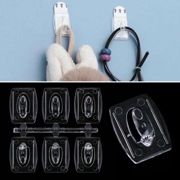 hooks & rails 20pcs wall transparent removable hook strong seamless adhesive rack for bathroom kitchen multifunction towel key hanger
hooks & rails 20pcs wall transparent removable hook strong seamless adhesive rack for bathroom kitchen multifunction towel key hanger