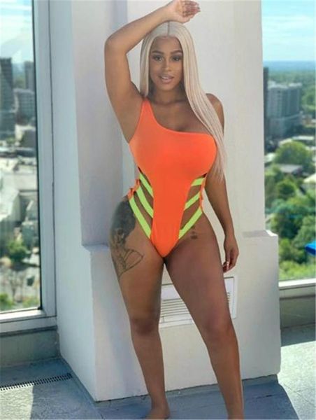 suits famale summer one shoulder hollow out woman swimwear women bikini hollow out solid color slim bathing, White;black
suits famale summer one shoulder hollow out woman swimwear women bikini hollow out solid color slim bathing, White;black