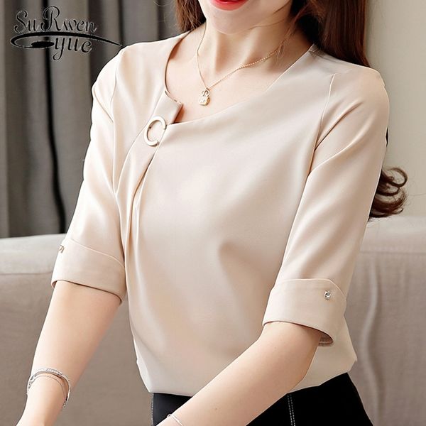 women's summer blouses women shirts short sleeve chiffon women blouse shirt plus size womens and blouses 3755 50 y200622, White
women's summer blouses women shirts short sleeve chiffon women blouse shirt plus size womens and blouses 3755 50 y200622, White