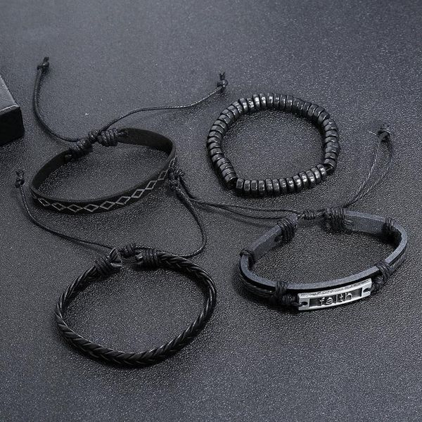 eif dock black vintage leather bracelet religious faith nameplate christian hangmade jewelry for women man cuff adjusta jllniw
eif dock black vintage leather bracelet religious faith nameplate christian hangmade jewelry for women man cuff adjusta jllniw