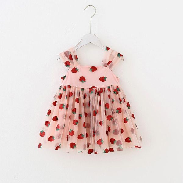 girl's dresses children's clothing 2021 summer arrival strawberry embroidered girl suspender mesh princess dress kids for girls1, Red;yellow
girl's dresses children's clothing 2021 summer arrival strawberry embroidered girl suspender mesh princess dress kids for girls1, Red;yellow