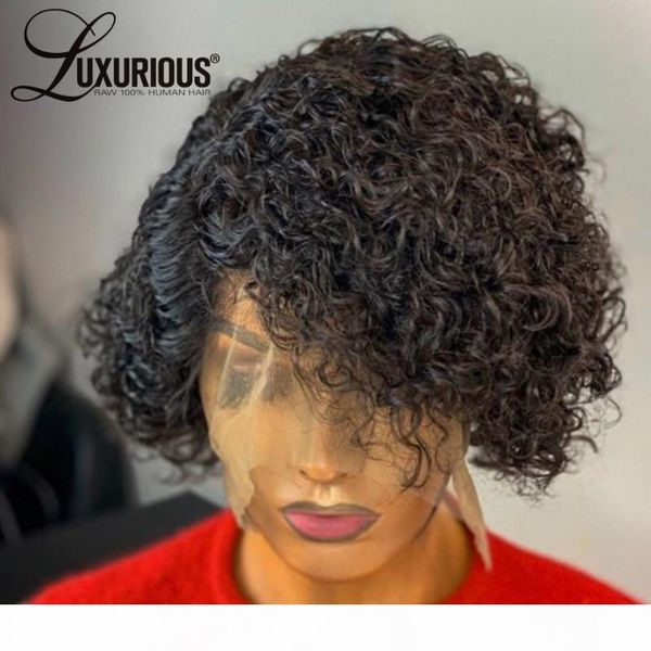 13x6 lace front human hair wigs for women pixie cut wig brazilian hair 4x4 lace closure wig short bob curly human wigs, Black;brown
13x6 lace front human hair wigs for women pixie cut wig brazilian hair 4x4 lace closure wig short bob curly human wigs, Black;brown
