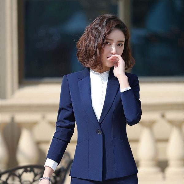 novelty blue long sleeve formal blazers and jackets coat for women business work wear ladies office outwear clothes, White;black
novelty blue long sleeve formal blazers and jackets coat for women business work wear ladies office outwear clothes, White;black