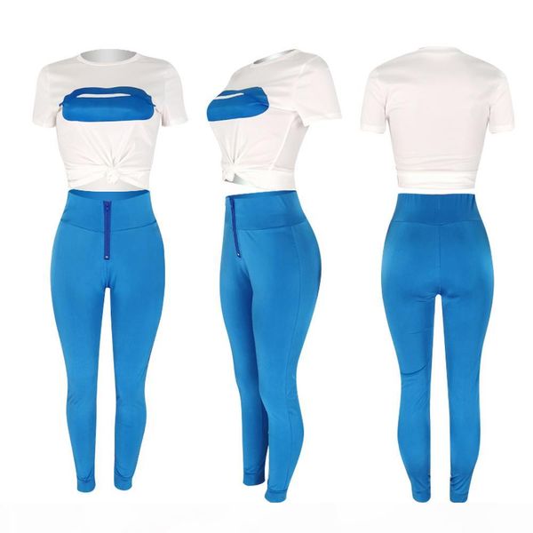 tshirt blue zipper tights sport suit womens tshirt tights tracksuit fashion blue lips pattern short sleeved, Gray
tshirt blue zipper tights sport suit womens tshirt tights tracksuit fashion blue lips pattern short sleeved, Gray