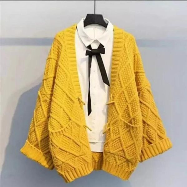 brief solid twisted v-neck cardigan sweater 2020 winter casual preppy style horn buttons cardigans, White
brief solid twisted v-neck cardigan sweater 2020 winter casual preppy style horn buttons cardigans, White