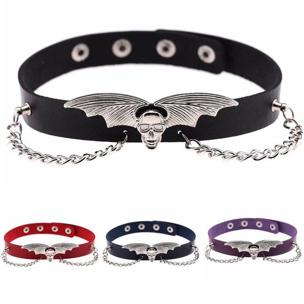chokers diezi fashion harajuku harness anime gift necklaces silver color skull wing chain goth choker collar necklace for women jewelry, Golden;silver
chokers diezi fashion harajuku harness anime gift necklaces silver color skull wing chain goth choker collar necklace for women jewelry, Golden;silver