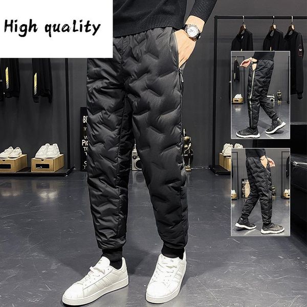 2020 winter new down pants men's extra warm outdoor casual pants 80% duck down, Black
2020 winter new down pants men's extra warm outdoor casual pants 80% duck down, Black