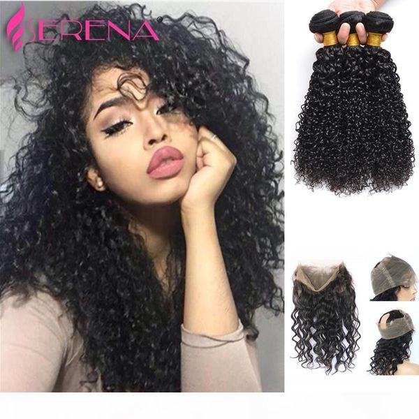 360 lace pevuvian hair human curly frontal 360 lace frontal with bundles human hair with frontal 360 closure peruvian black hair extensions, Black;brown
360 lace pevuvian hair human curly frontal 360 lace frontal with bundles human hair with frontal 360 closure peruvian black hair extensions, Black;brown