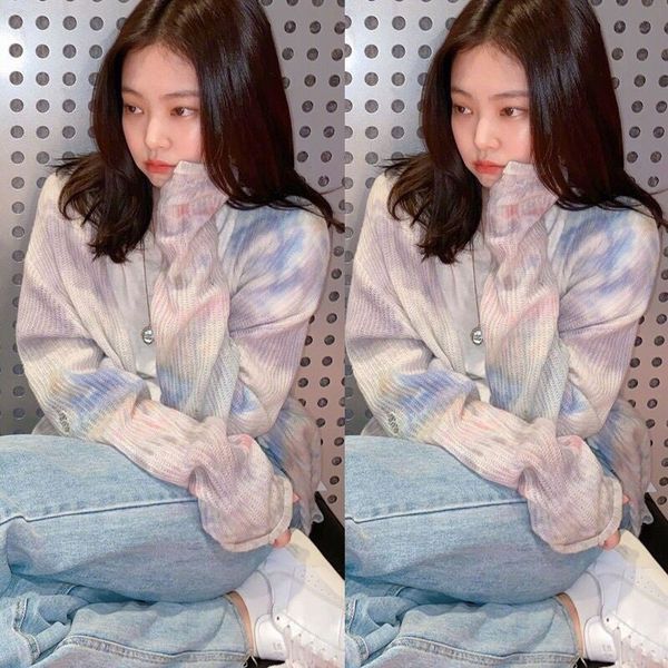 jennie пальто свитер jinzhini звезда же кардиган свитер 2020 осень корейский стиль свободный внешняя одежда галстук-окрашенные трикотажные д, White;black
jennie пальто свитер jinzhini звезда же кардиган свитер 2020 осень корейский стиль свободный внешняя одежда галстук-окрашенные трикотажные д, White;black