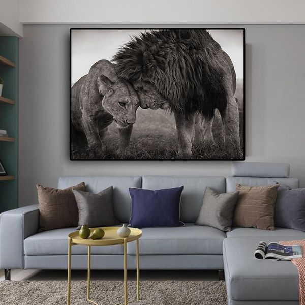 canvas painting wall posters and prints lion contest mural wall art pictures for living room decoration dining restaurant l home decor
canvas painting wall posters and prints lion contest mural wall art pictures for living room decoration dining restaurant l home decor