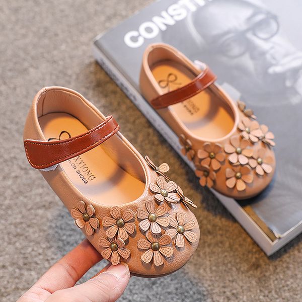 Spring Autumn Kids Baby Shoes Fashion Soft Bottom Princess Flower Girls Shoes Children Rivet Single Leather Shoes, Black
Spring Autumn Kids Baby Shoes Fashion Soft Bottom Princess Flower Girls Shoes Children Rivet Single Leather Shoes, Black