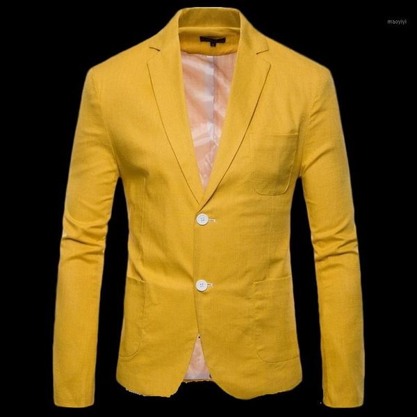 2019 new suits candy colors blazers men quality casual suit fashion cotton linen summer men comfort blazer slim fit jacket1, White;black
2019 new suits candy colors blazers men quality casual suit fashion cotton linen summer men comfort blazer slim fit jacket1, White;black