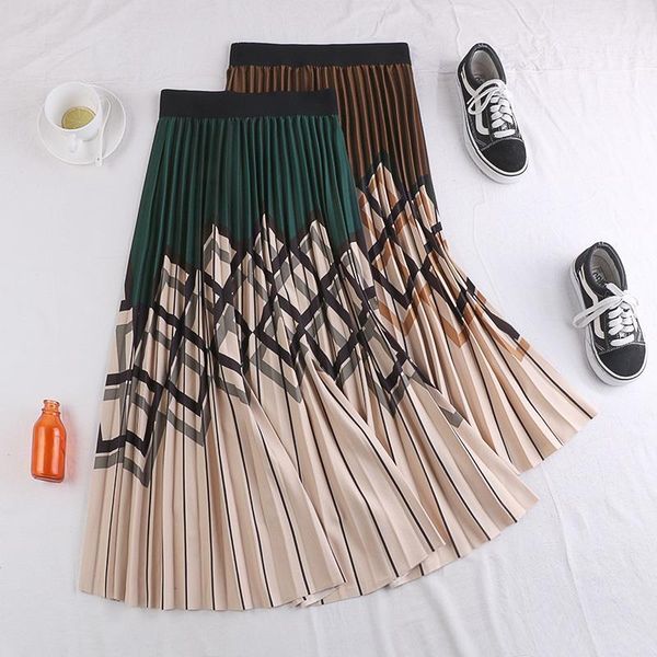 autumn winter england style panelled argyle skirt vintage print high waist plaid skirts womens a-line pleated party skirt mw969, Black
autumn winter england style panelled argyle skirt vintage print high waist plaid skirts womens a-line pleated party skirt mw969, Black